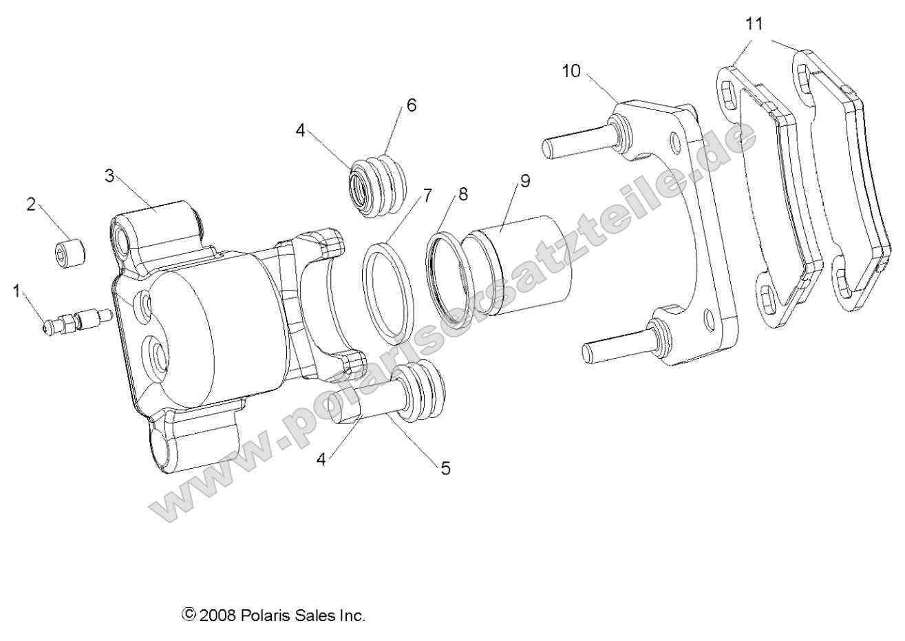 Brakes, Rear Caliper