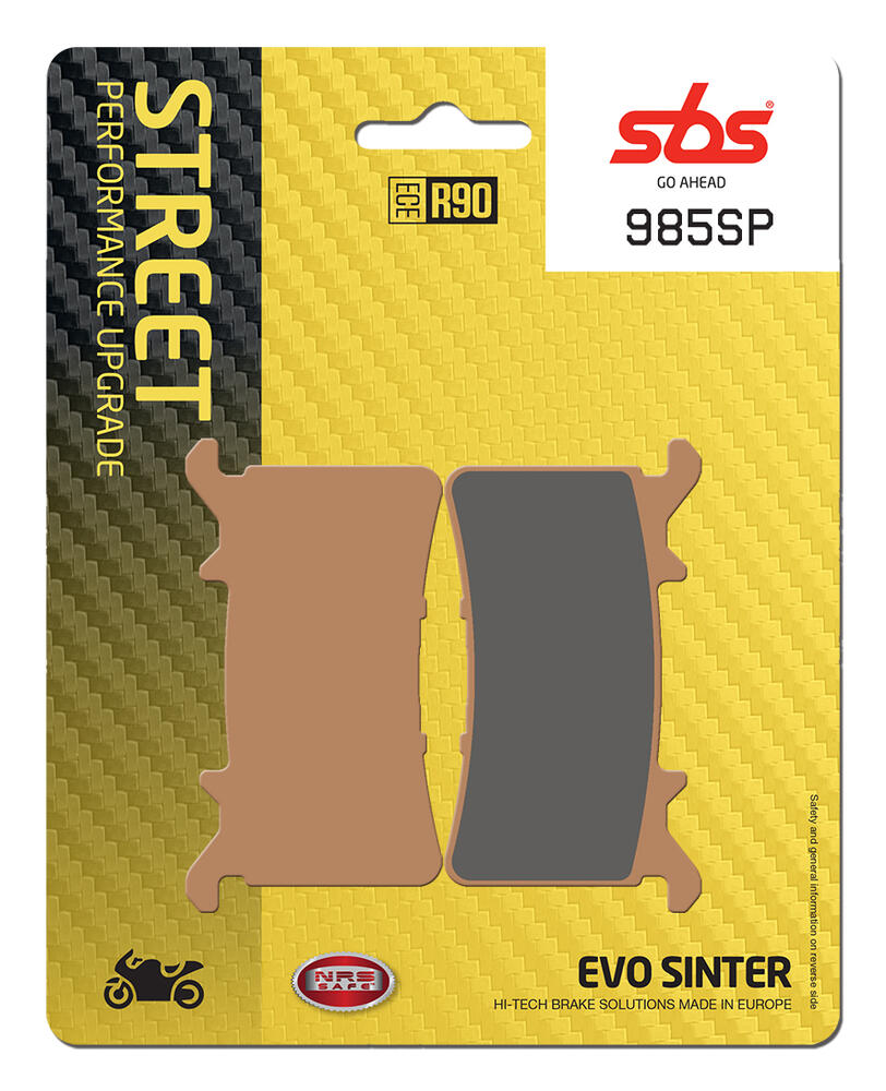 SBS_985_SP SBS Bremsbeläge SP EVO Sintermetall ABE - 985SP