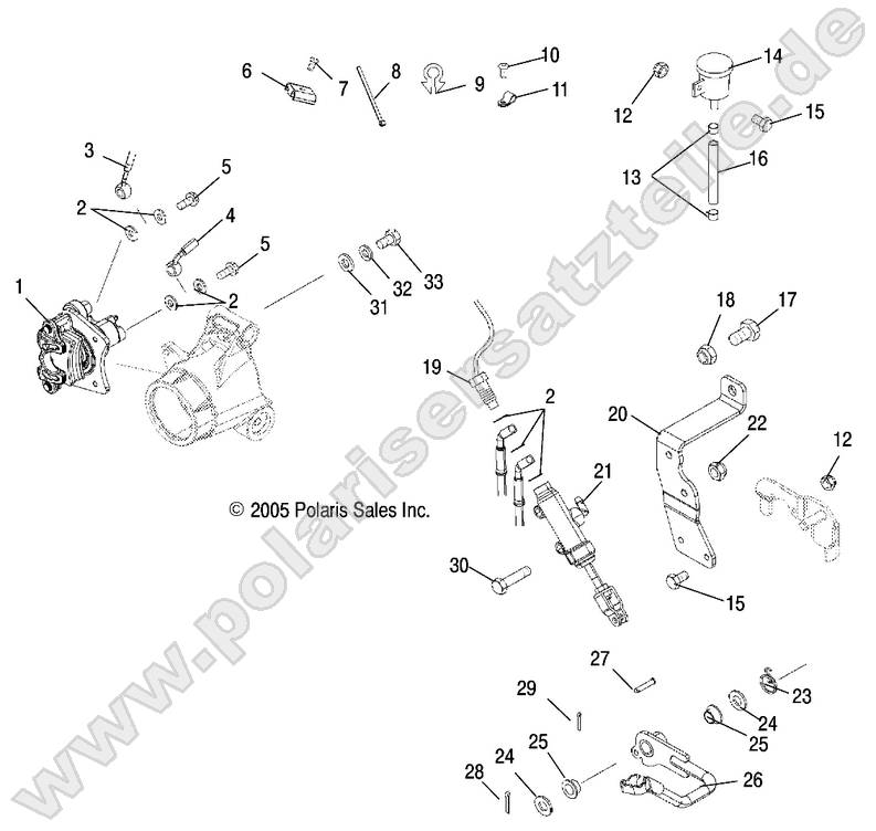 MASTER CYLINDER and FOOT PEDAL MASTER CYLINDER and FOOT PEDAL