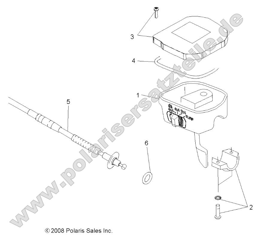 Steering, Controls, Throttle Asm. and Cable Steering, Controls, Throttle Asm. and Cable