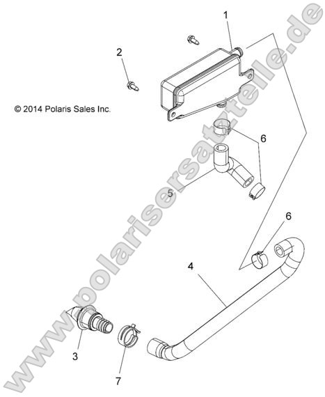 Engine, Breather Hose