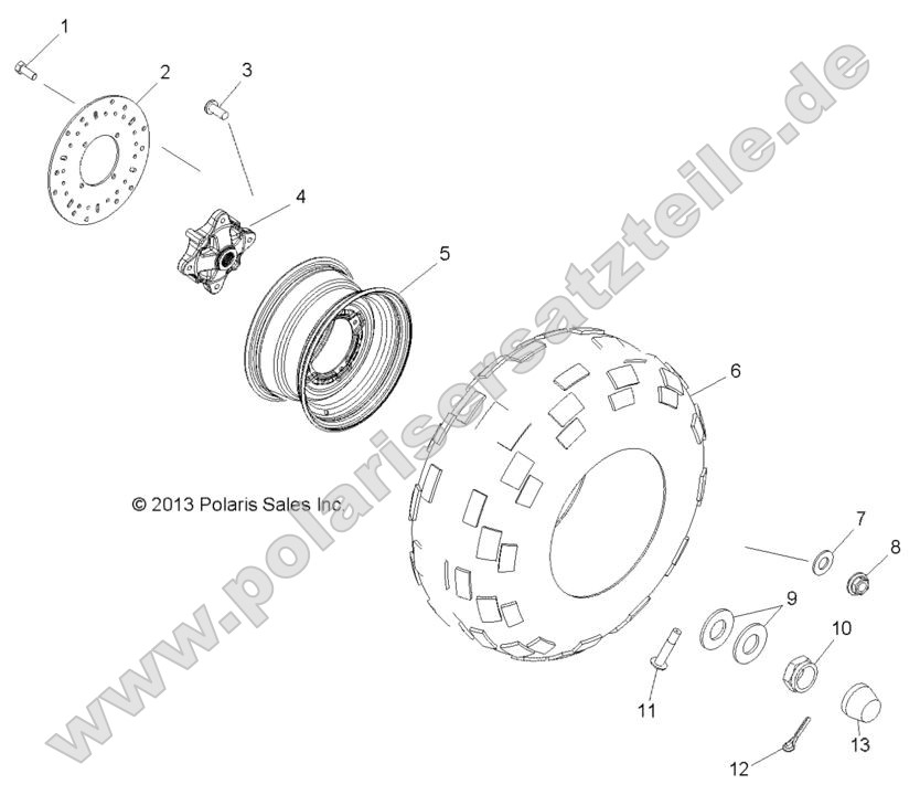 Wheels, Rear Wheels, Rear