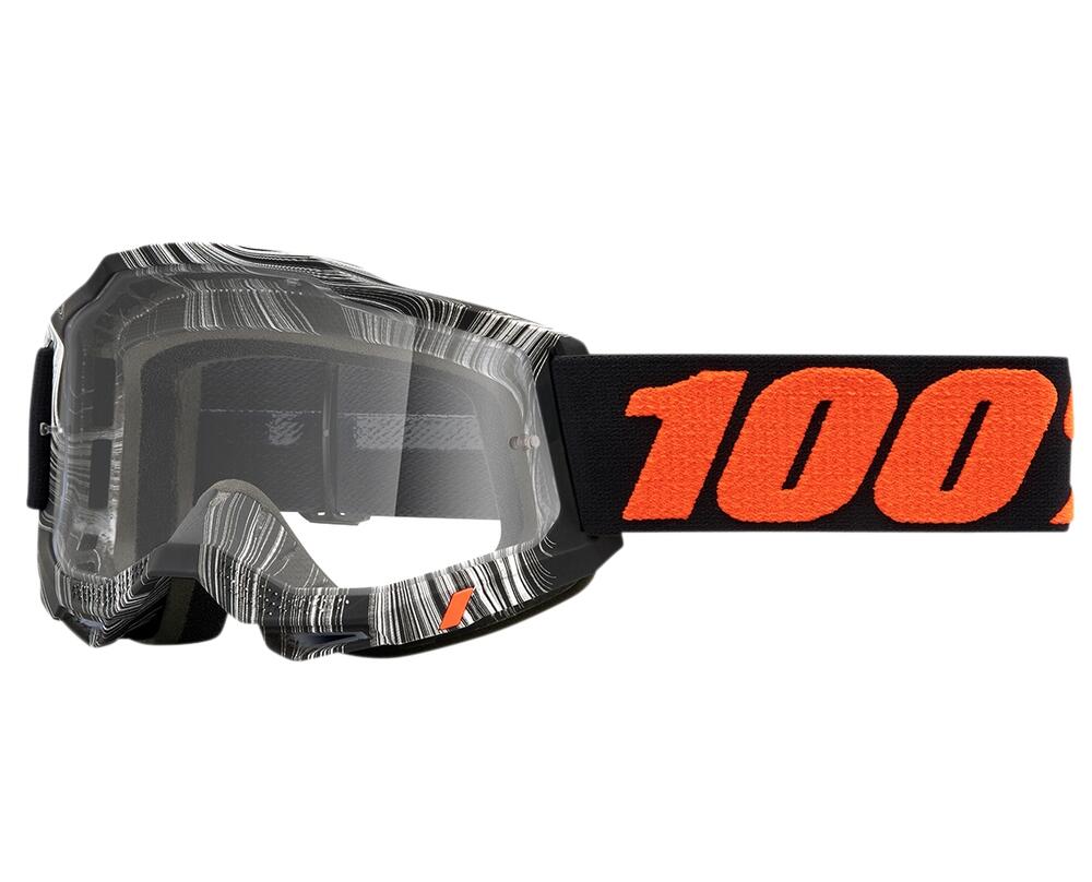 100% Crossbrille Accuri 2 - Geospace schwarz - klares Glas