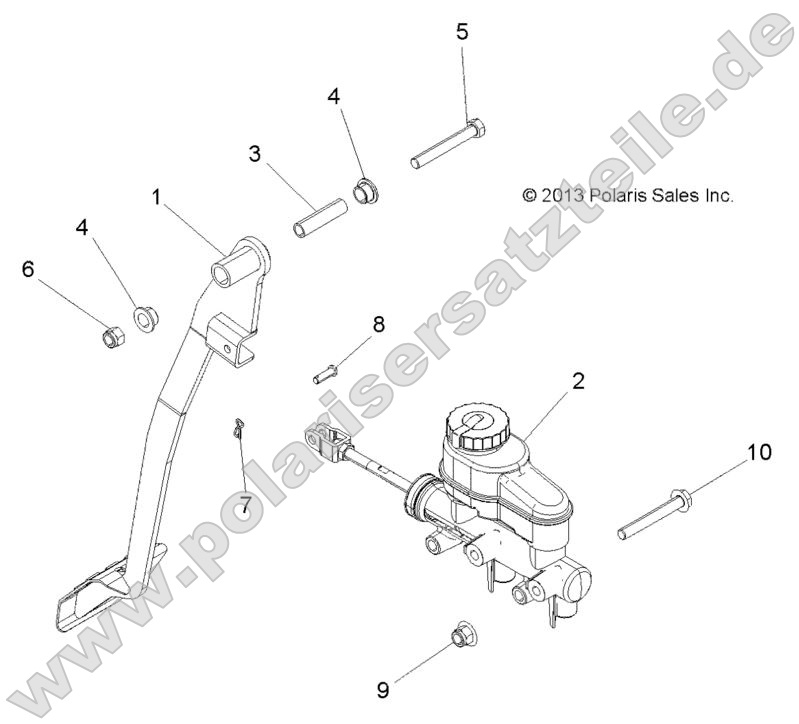 Brakes, Pedal and Master Cylinder