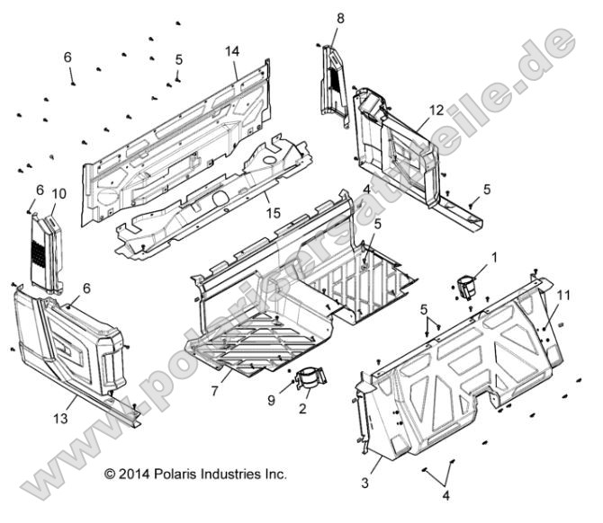 Body, Floor, Rear Body, Floor, Rear