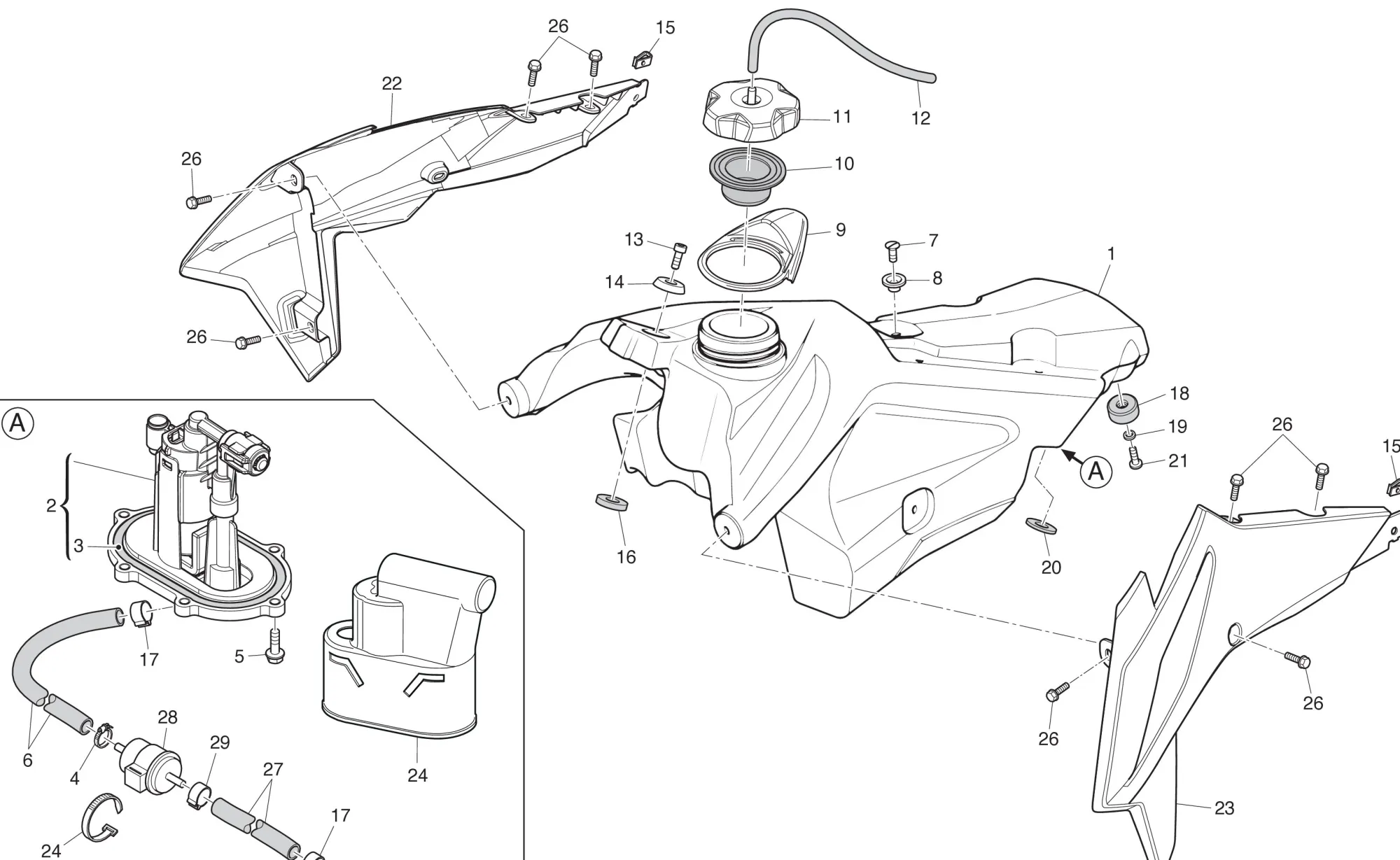Kraftstofftank Kraftstofftank