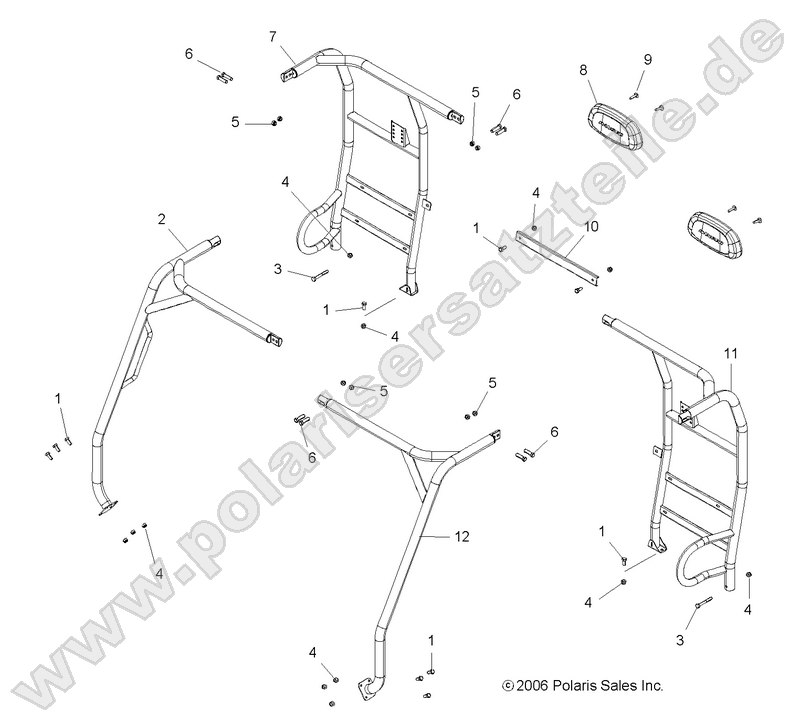 Frame, Cab Frame, Cab