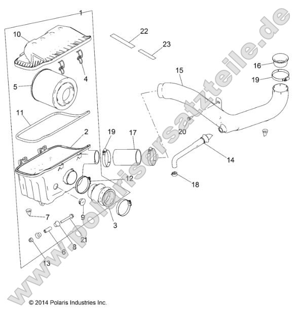Engine, Air Intake System
