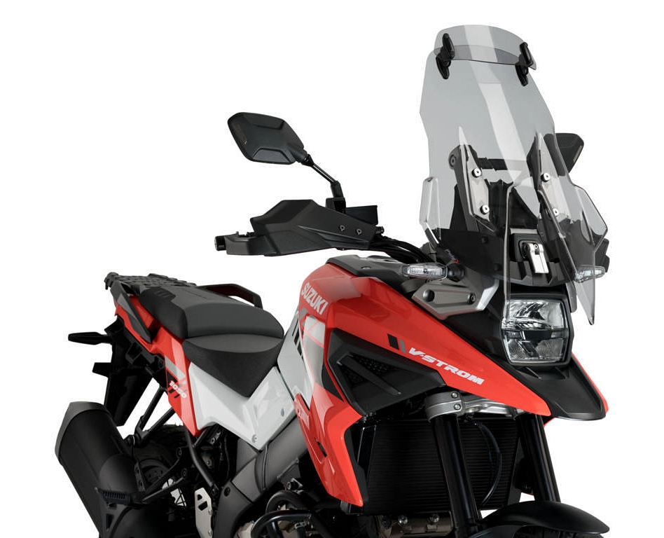 Puig Touren Verkleidungsscheibe + Spoiler Getönt - Suzuki DL 1050 /XT V-Strom 2020-22