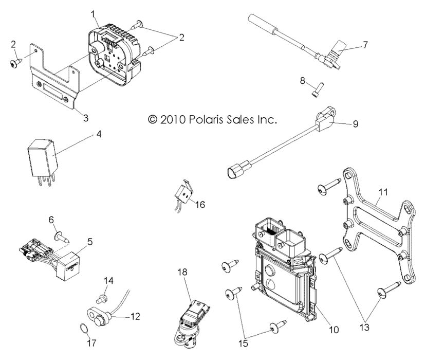 Electrical, Regulator, Relays, Sensors and ECU