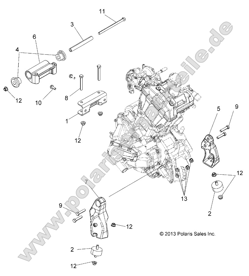 Engine, Mounting Engine, Mounting