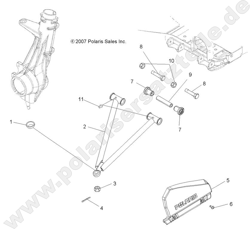 SUSPENSION, A-ARM and STRUT MOUNTING