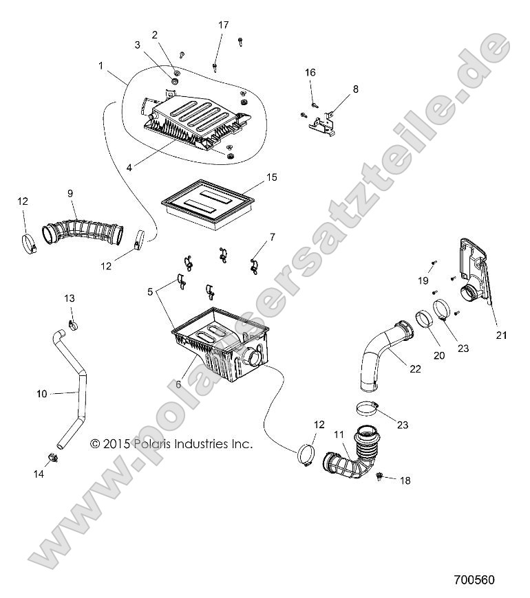 Engine, Air Intake System Engine, Air Intake System