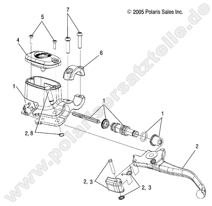 BRAKES, FRONT BRAKE LEVER and MASTER CYLINDER BRAKES, FRONT BRAKE LEVER and MASTER CYLINDER