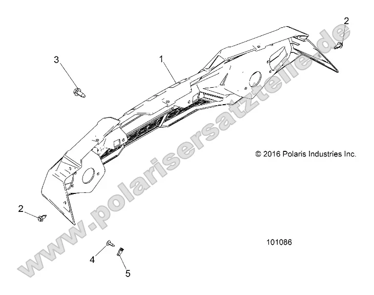 Body, Bumper, Rear Body, Bumper, Rear