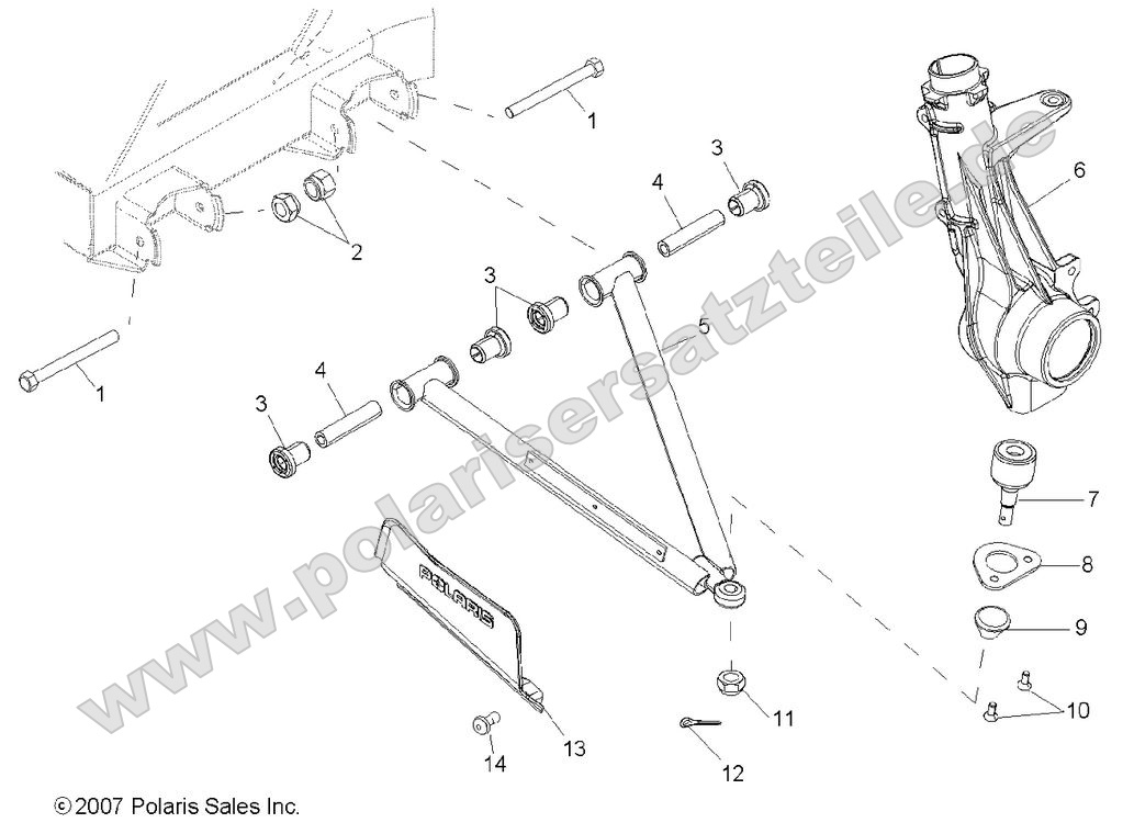 SUSPENSION, A-ARM AND STRUT MOUNTING