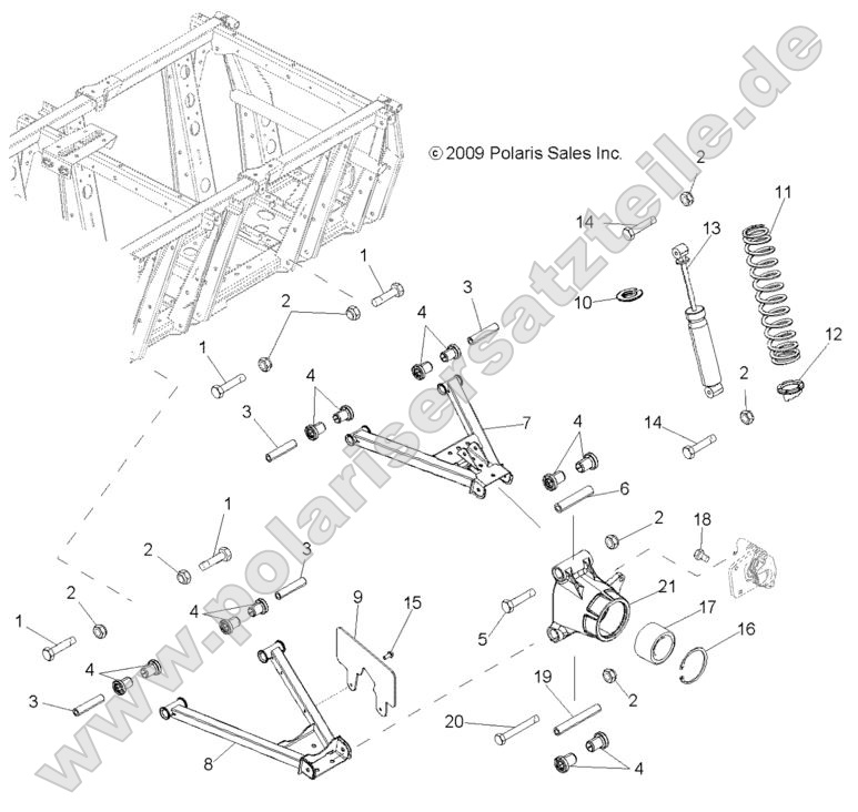 Suspension, A-Arms, Mid Drive and Rear Drive Suspension, A-Arms, Mid Drive and Rear Drive