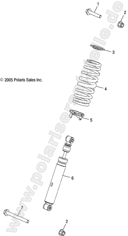 SUSPENSION, REAR SHOCKS