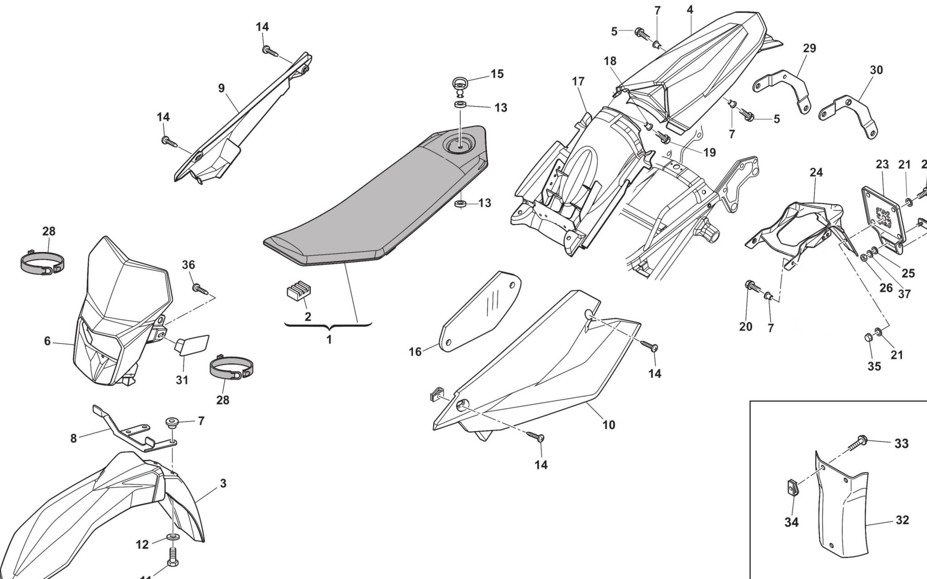 Verkleidung / Sitzbank Verkleidung / Sitzbank