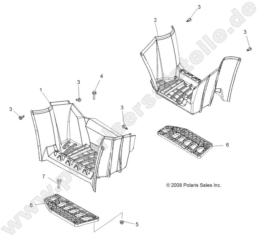 BODY, FOOTWELLS BODY, FOOTWELLS