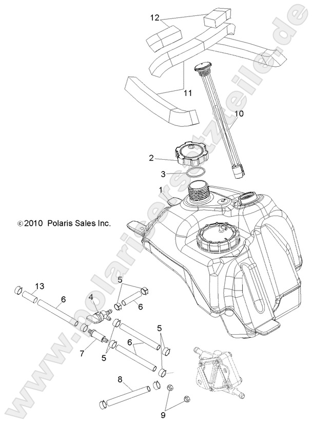 BODY, FUEL SYSTEM BODY, FUEL SYSTEM