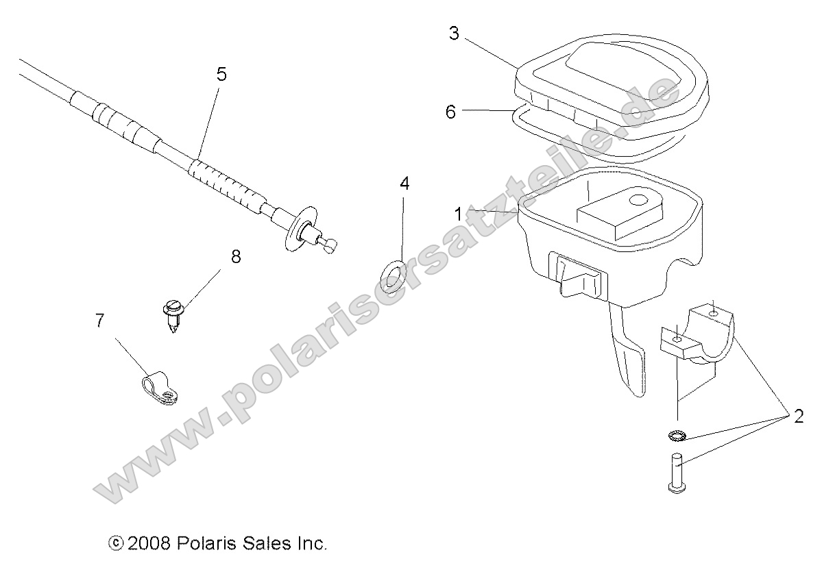 Steering, Controls and Throttle Asm. and Cable Steering, Controls and Throttle Asm. and Cable
