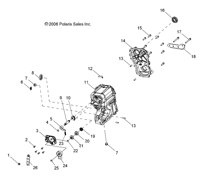 Drive Train, Main Gearcase Drive Train, Main Gearcase