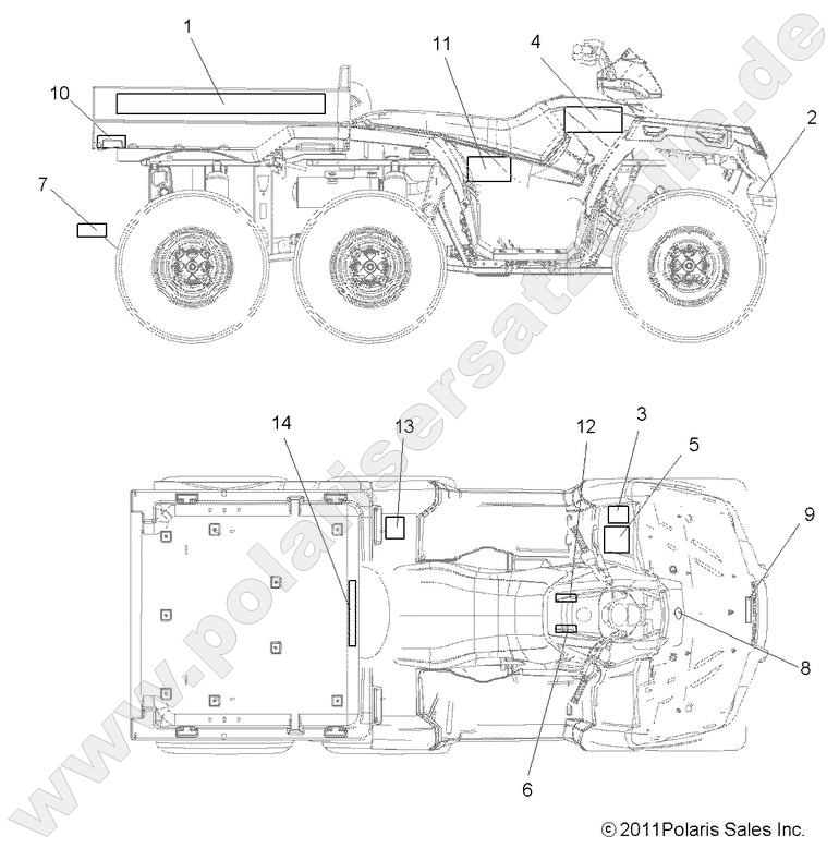 BODY, DECALS - A12CF76AA BODY, DECALS - A12CF76AA