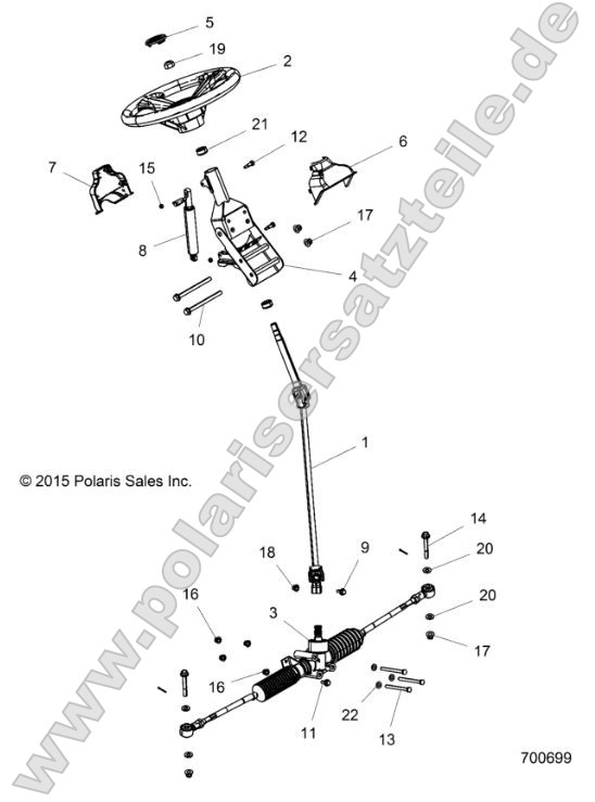 Steering, Steering Asm.