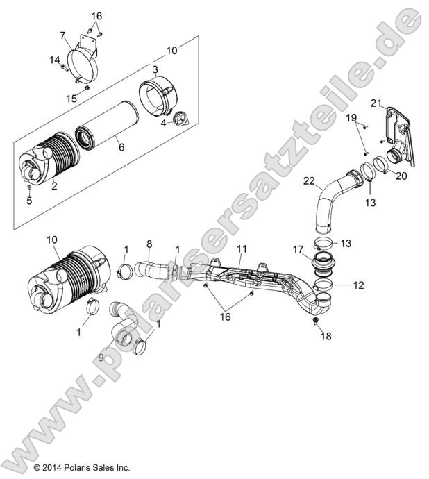 Engine, Air Intake System
