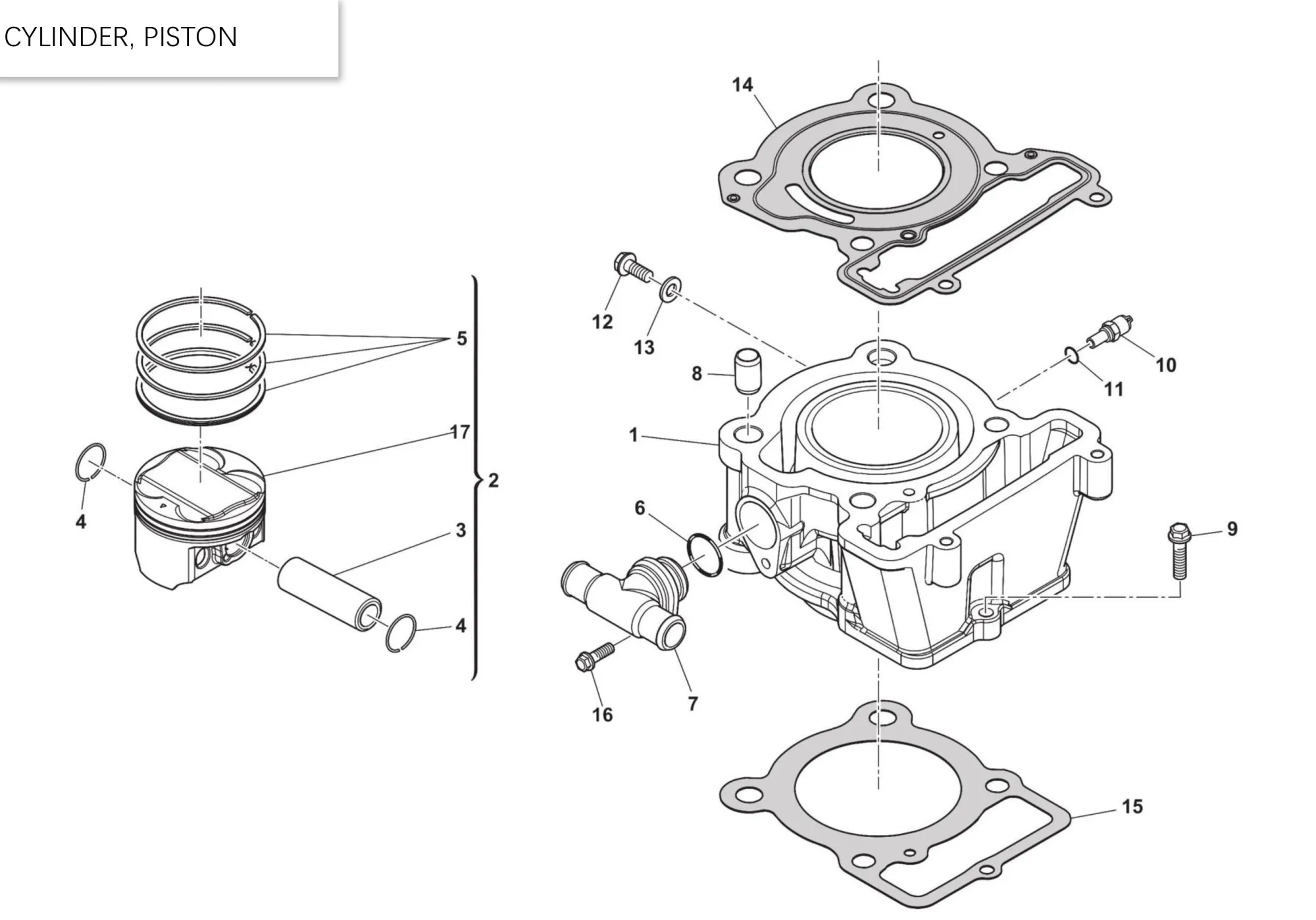 Kolben / Zylinder Kolben / Zylinder