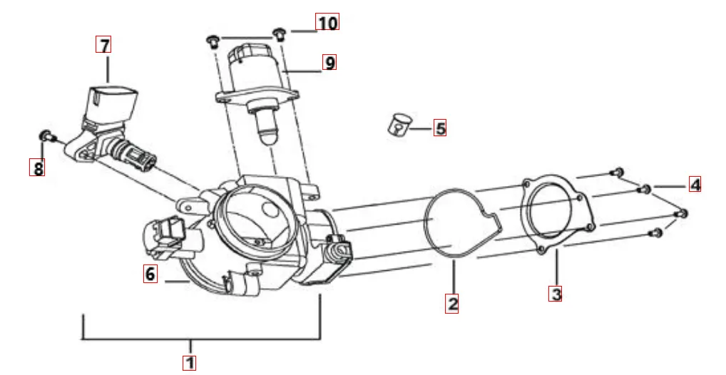 Drosselklappe Drosselklappe