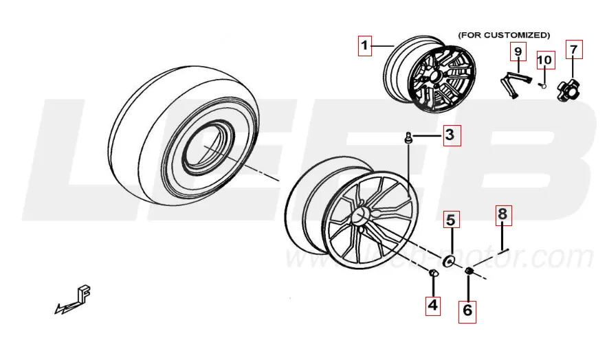 Vorderrad (Kundenspez)