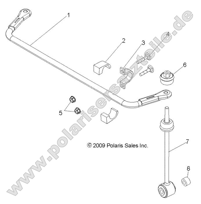 Suspension, Rear Stabilizer Bar