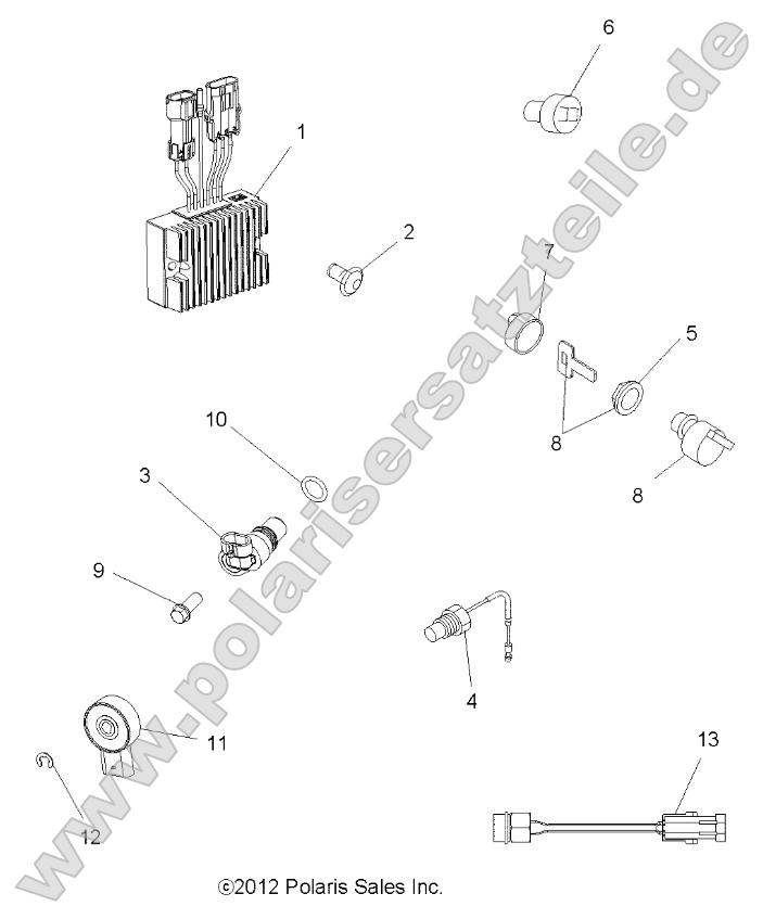 Electrical, Switches, Sensors and ECM