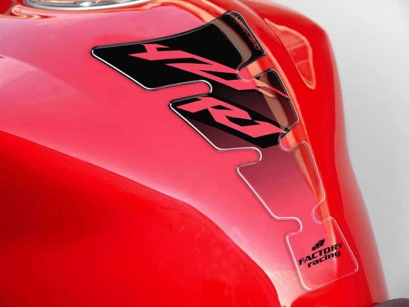 PUIG TANK PAD SPIRIT R1 SCHWARZ-KLAR - 4219N