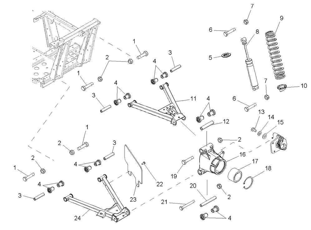 Suspension, Rear Suspension, Rear