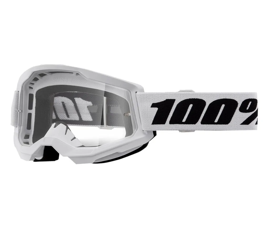 100% Crossbrille Strata 2 - White weiß - klares Glas