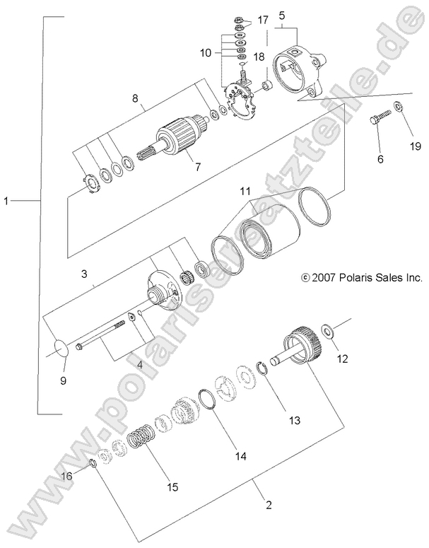 ENGINE, STARTING SYSTEM