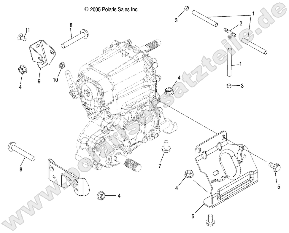 TRANSMISSION, MOUNTING