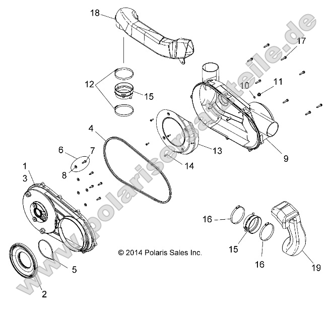 Body, Clutch Cover Body, Clutch Cover