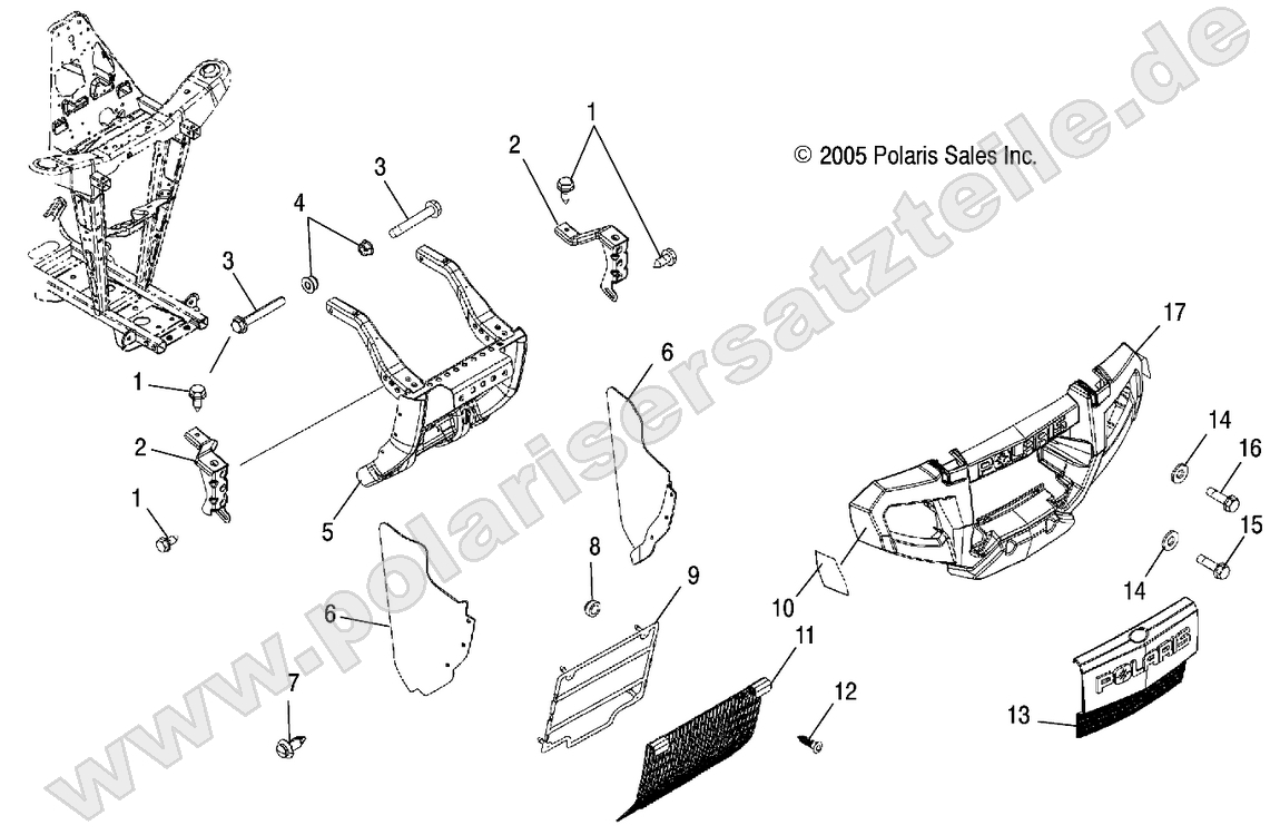BUMPER MOUNTING BUMPER MOUNTING