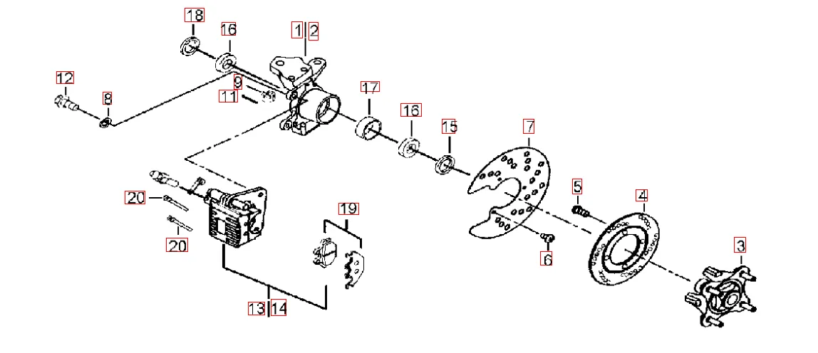 Vorderradbremse Vorderradbremse
