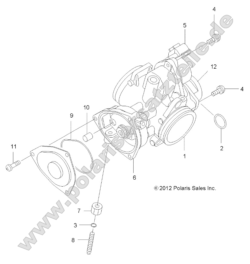 Engine, Throttle Body Engine, Throttle Body