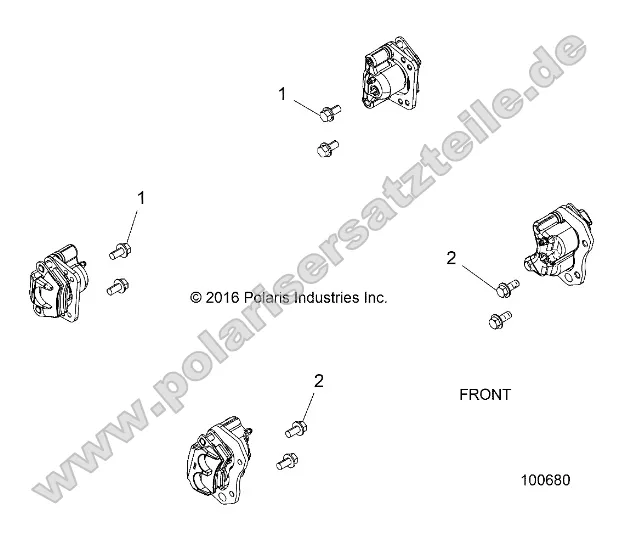 Brakes, Caliper Mounting Brakes, Caliper Mounting