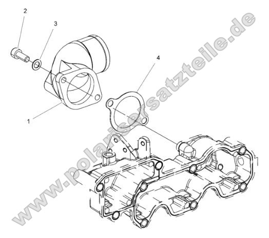 Engine, Inlet Elbow Engine, Inlet Elbow
