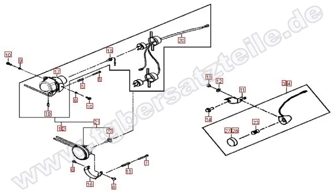 Scheinwerfer-Blinker vorne