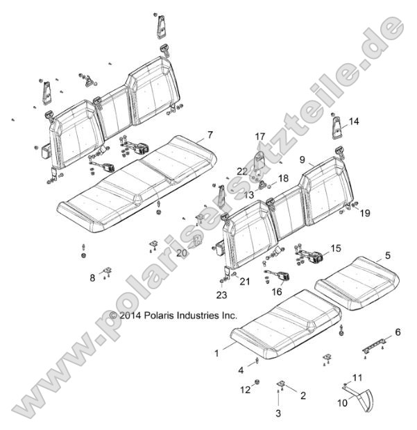 Body, Seat and Base Body, Seat and Base