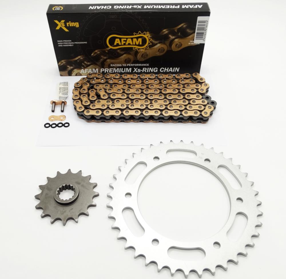 AFAM Kettensatz Stahl 520 XSR-G 16x40 - KTM Duke 690 2008-19
