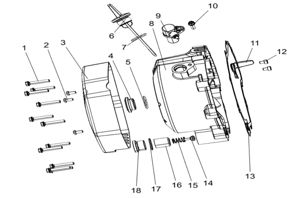 Motorabdeckung Rechts Motorabdeckung Rechts